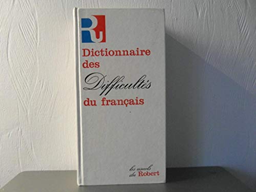 Beispielbild fr Dictionnaire Des Difficultes Du Francais zum Verkauf von Ammareal