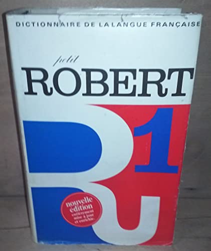 9782850360305: Petit Robert: v. 1