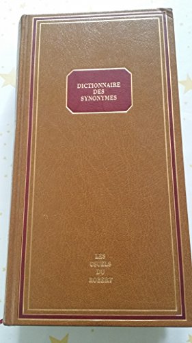 Dictionnaire des synonymes