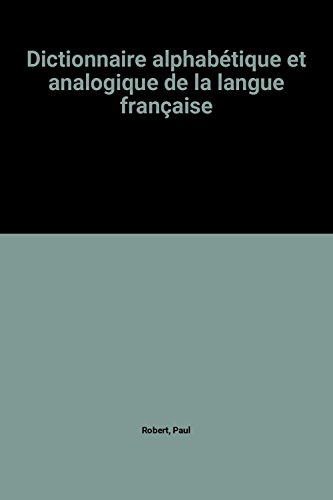 Beispielbild fr Dictionnaire alphabtique et analogique de la langue franaise zum Verkauf von medimops