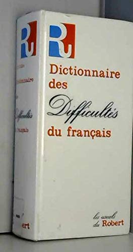 Imagen de archivo de Dictionnaire des difficult s [ancienne  dition] a la venta por HPB-Red