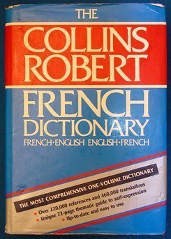 9782850360886: Collins-Robert French-English, English-French dictionary