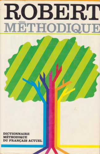 9782850360893: Le robert methodique : dictionnaire methodique du franais actuel