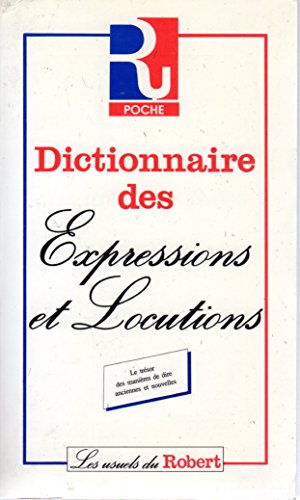 Stock image for Dictionnaire des expressions et locutions for sale by Better World Books