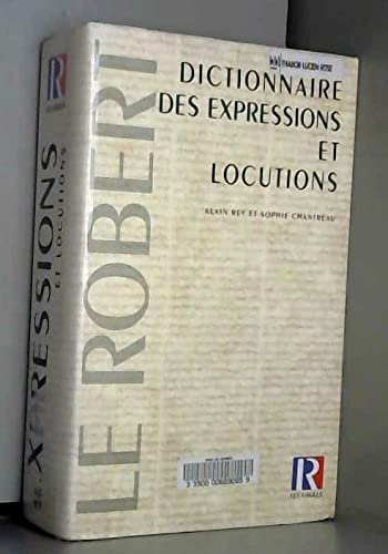 Beispielbild fr Dictionnaire des expressions et locutions, 2e dition zum Verkauf von medimops