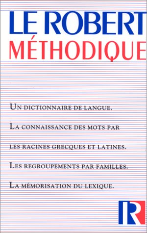 Beispielbild fr LE ROBERT METHODIQUE. Dictionnaire mthodique du franais actuel zum Verkauf von medimops