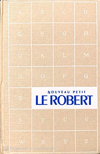 9782850362903: Le Nouveau Petit Robert: Dictionnaire alphabtique et analogique de la langue franaise