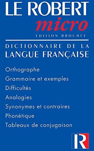 Dizionario Monolingua Francese Le Robert micro