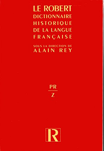 9782850365652: Dictionnaire historique de la langue franaise