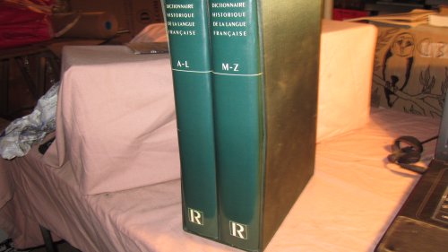 Beispielbild fr Dictionnaire Historique de la Langue Francaise (Grands Dictionnaires)(Volume 2: M-Z) zum Verkauf von Anybook.com