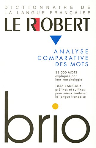 Beispielbild fr Le Robert Brio Analyse comparative des mots zum Verkauf von Gallix