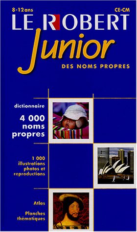 Beispielbild fr Le Robert Junior des noms propres zum Verkauf von Ammareal
