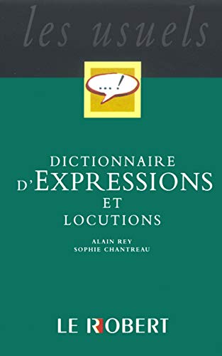 Beispielbild fr Dictionnaire d'Expressions et locutions Collectif zum Verkauf von LIVREAUTRESORSAS