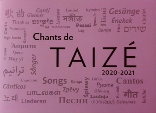 Stock image for CHANTS DE TAIZ 2020-2021 for sale by Studibuch