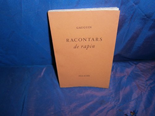 Stock image for Racontars de rapin. for sale by Librairie Vignes Online
