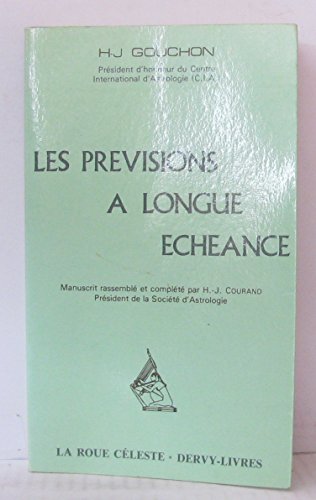 Stock image for Les prvisions  longue chance [1980] for sale by La Plume Franglaise