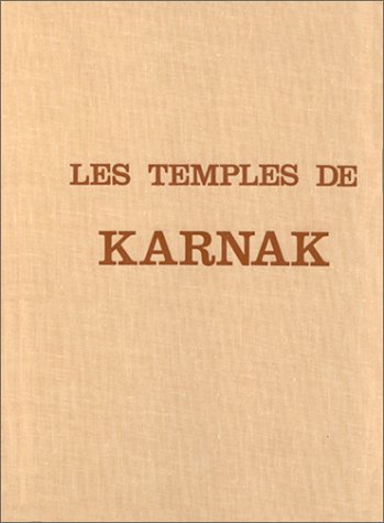 Beispielbild fr Les Temples De Karnak: Contribution a L'etude De La Pensee Pharaonique, Tome Premier and Second (2 Volumes) zum Verkauf von Bookworks