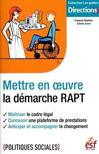 Stock image for Mettre en oeuvre la dmarche RAPT for sale by medimops