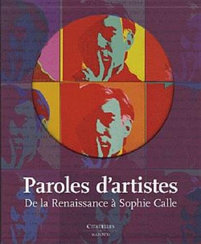 Stock image for Paroles d'artistes for sale by Achbarer