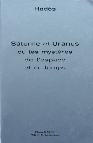 9782850900488: Saturne Et Uranus