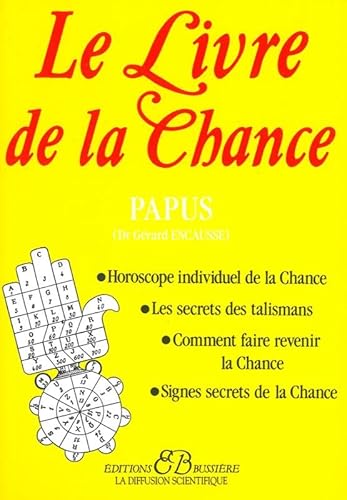 Imagen de archivo de Le Livre de la chance a la venta por medimops