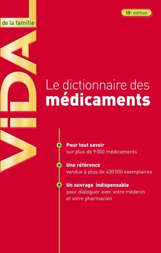 9782850911897: Vidal de la famille: Le dictionnaire des mdicaments