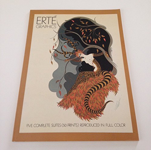 Stock image for Erte Graphics:Five Complete Suites Reproduced in Full Color: The Seasons, The Alphabet, The Numerals, The Aces, The Precious Stones for sale by Wizard Books