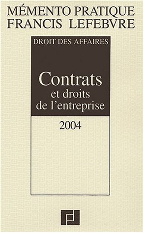 Stock image for Contrats et droits de l'entreprise for sale by Ammareal