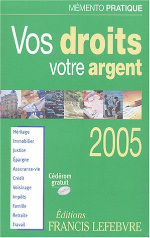 Imagen de archivo de Vos droits, votre argent (1Cdrom) a la venta por Ammareal