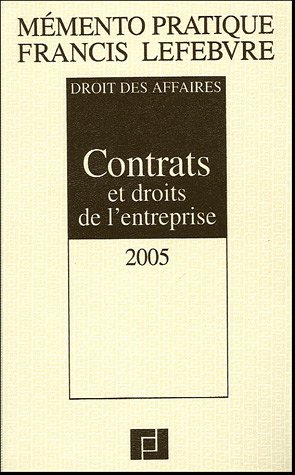 Stock image for Contrats et droits de l'entreprise for sale by Librairie La cabane aux bouquins