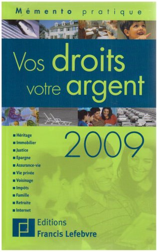 Imagen de archivo de Vos droits, votre argent a la venta por Ammareal