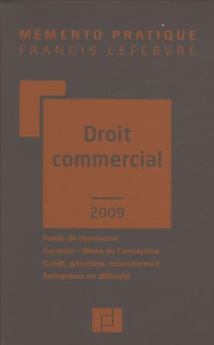 Stock image for Droit commercial for sale by Ammareal