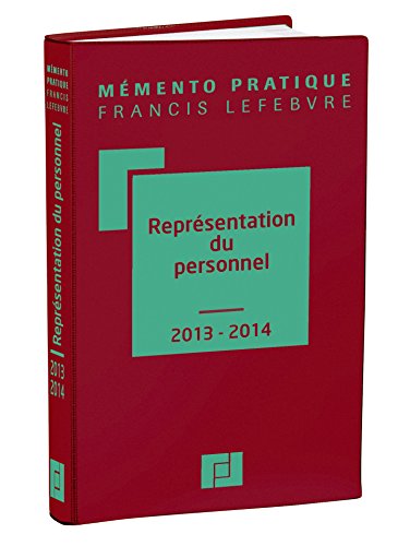 9782851159410: Reprsentation du personnel