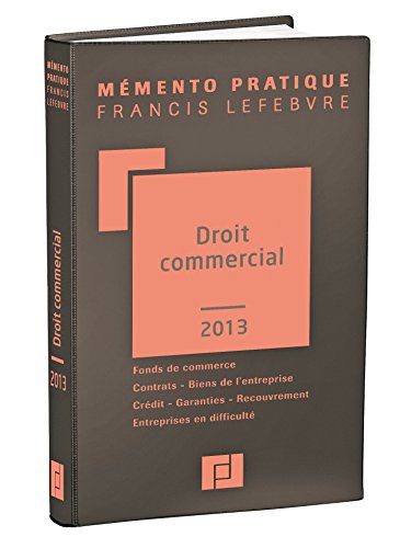 Stock image for Droit commercial for sale by medimops