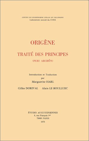 9782851210128: Trait des principes: (Peri archn)