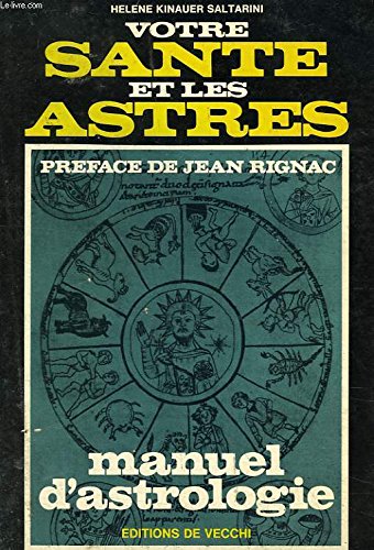 Stock image for Votre sant et les astres. for sale by Le-Livre