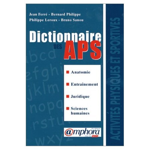 Beispielbild fr Dictionnaire des APS zum Verkauf von medimops