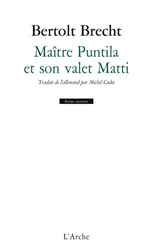 9782851810120: Maitre Puntila et son valet Matti