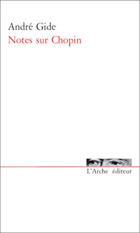 Beispielbild fr Notes sur Chopin. [Fragments du zum Verkauf von Ammareal