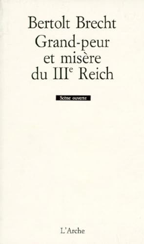 Beispielbild fr Grand-peur et misre du IIIe Reich: 24 scenes zum Verkauf von Raritan River Books