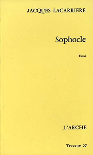 Sophocle (9782851811714) by LacarriÃ¨re, Jacques