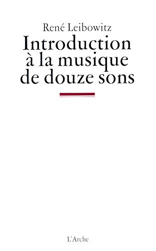 Stock image for Introduction  la musique de douze sons for sale by e-Libraire