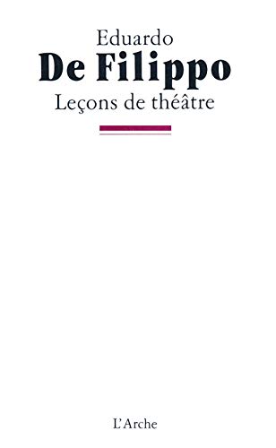 9782851813121: Leons de thtre