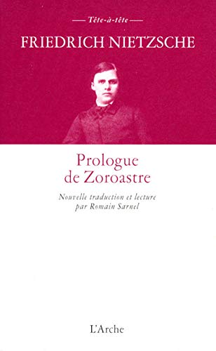 Stock image for Prologue de Zoroastre for sale by medimops