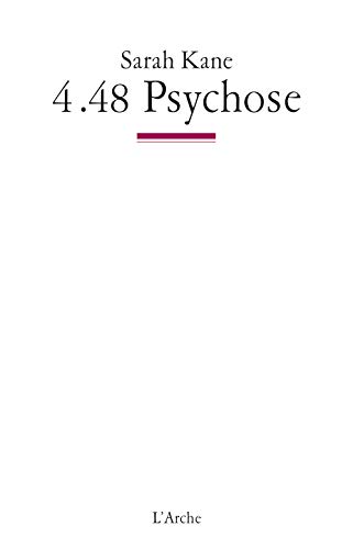 4.48 Psychose (French Edition) (9782851814852) by Kane, Sarah