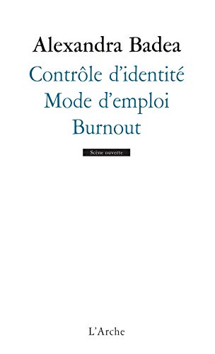 9782851816993: Contrle d'identit / Mode d'emploi / Burnout