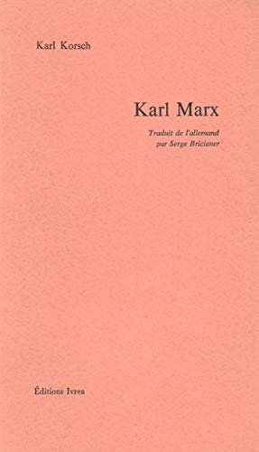 Beispielbild fr Karl Marx zum Verkauf von WorldofBooks