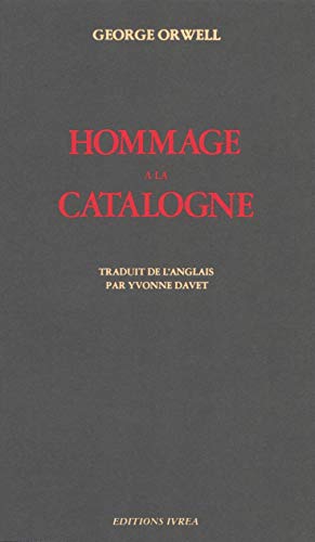 Beispielbild fr Hommage  la Catalogne zum Verkauf von LeLivreVert