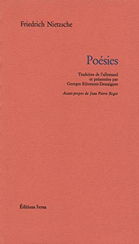 PoÃ©sies (9782851841483) by Nietzsche, Friedrich