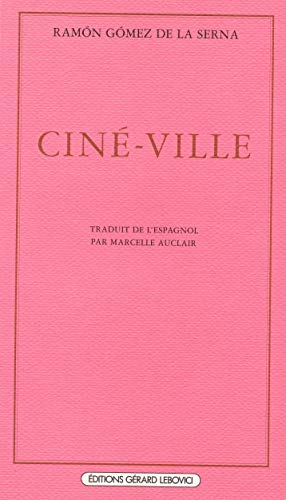 Beispielbild fr CINE-VILLE zum Verkauf von Librairie rpgraphic